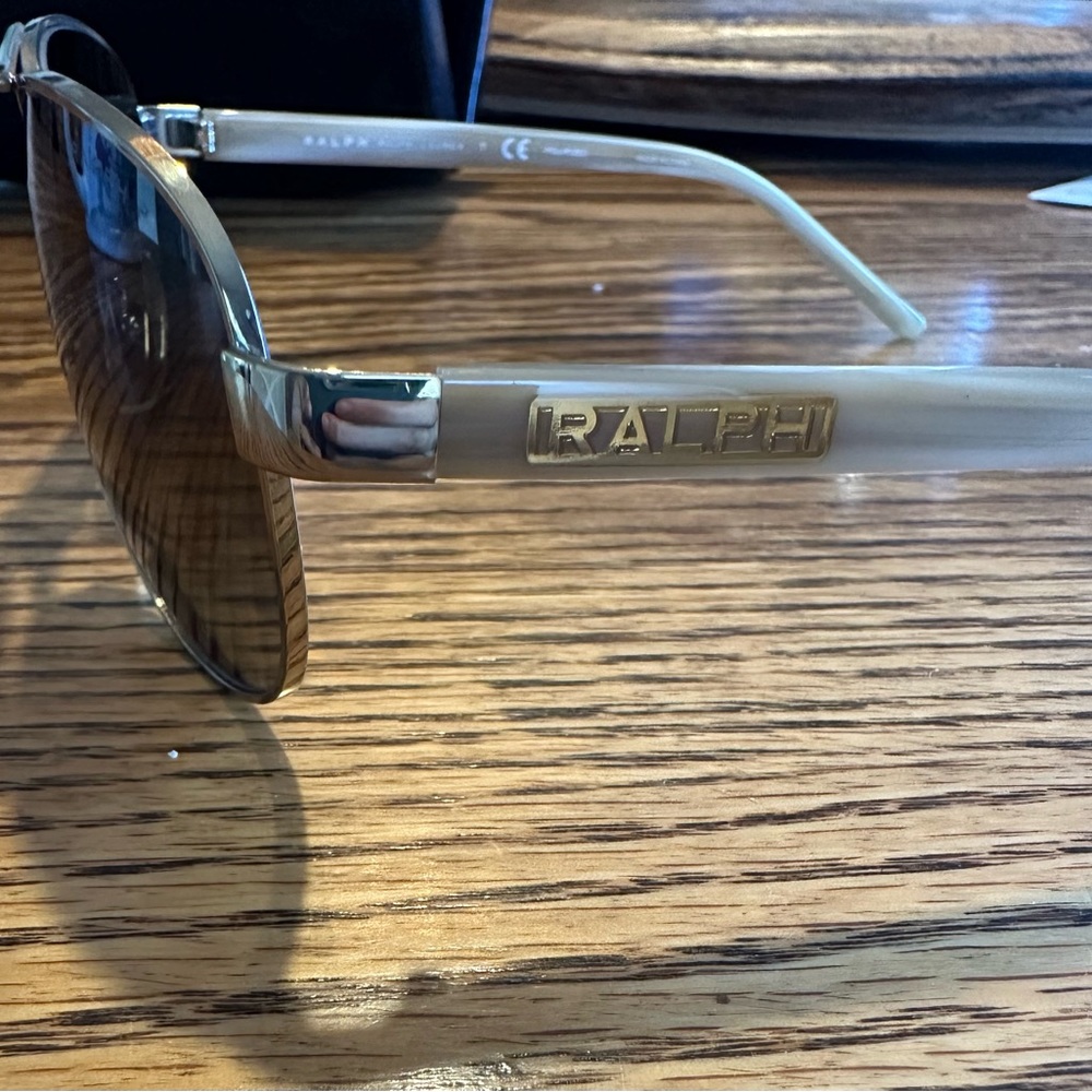 Ralph Lauren Polarized Aviator Sunglasses.